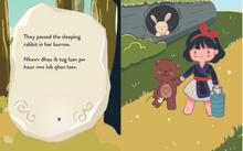 Load image into Gallery viewer, Mindy and the Bear (Bilingual: English/Hmong)