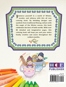 A Hmong Winter Wonderland: Coloring Book
